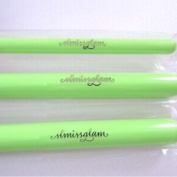 SL Miss Glam Green Makeup Brush Set Trio BNIP - Picture 10 of 12
